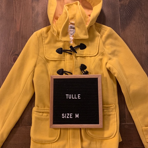 Tulle Jackets & Blazers - Tulle Toggle Full Zip Coat